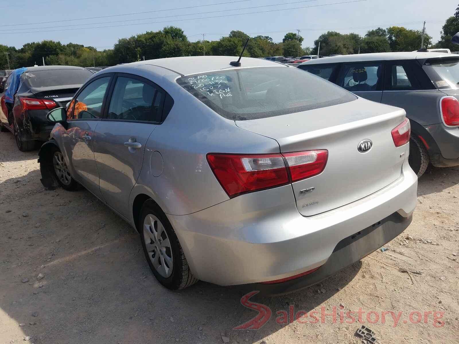 KNADM4A35G6611507 2016 KIA RIO