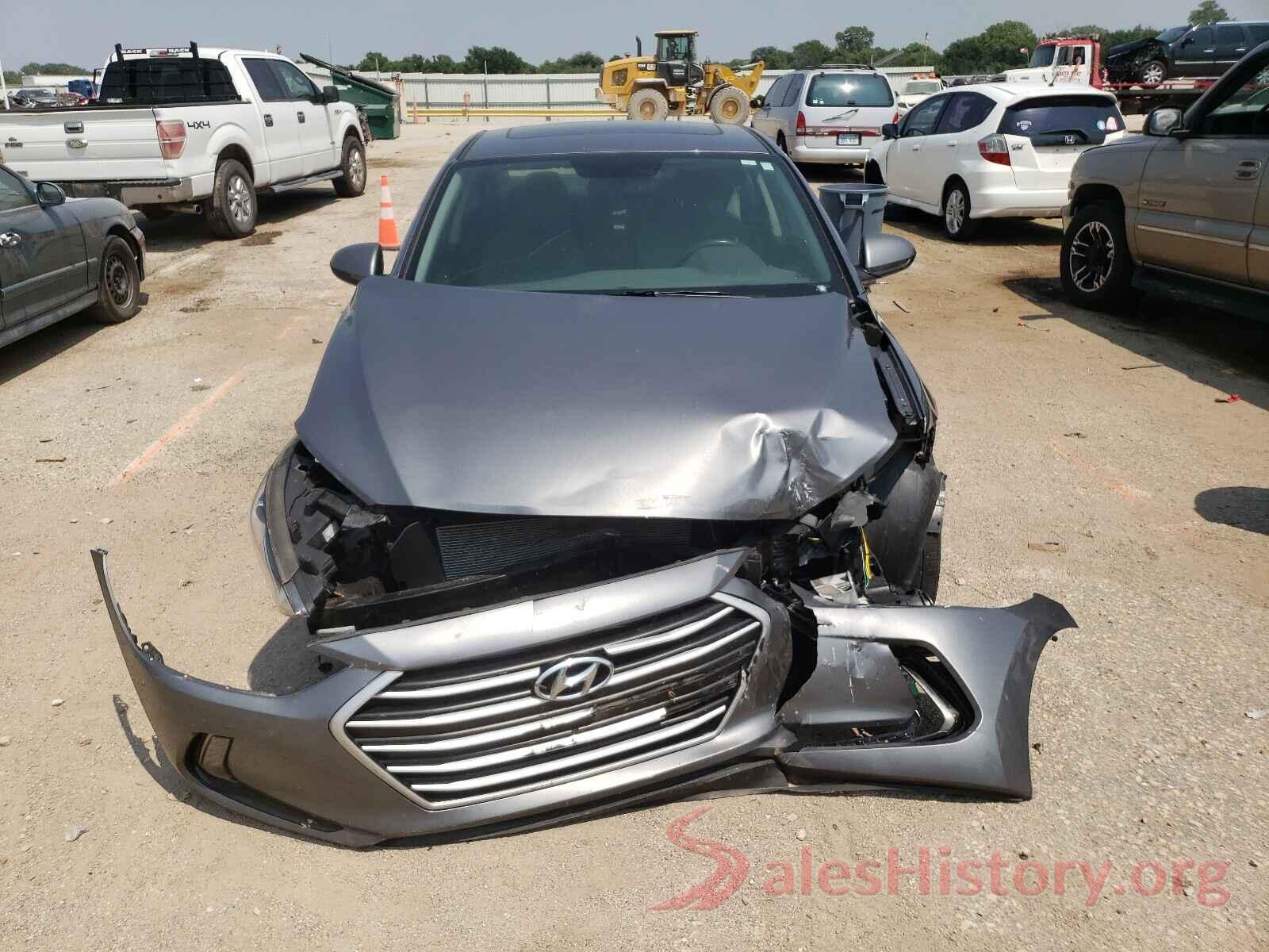 5NPD84LF5JH346261 2018 HYUNDAI ELANTRA