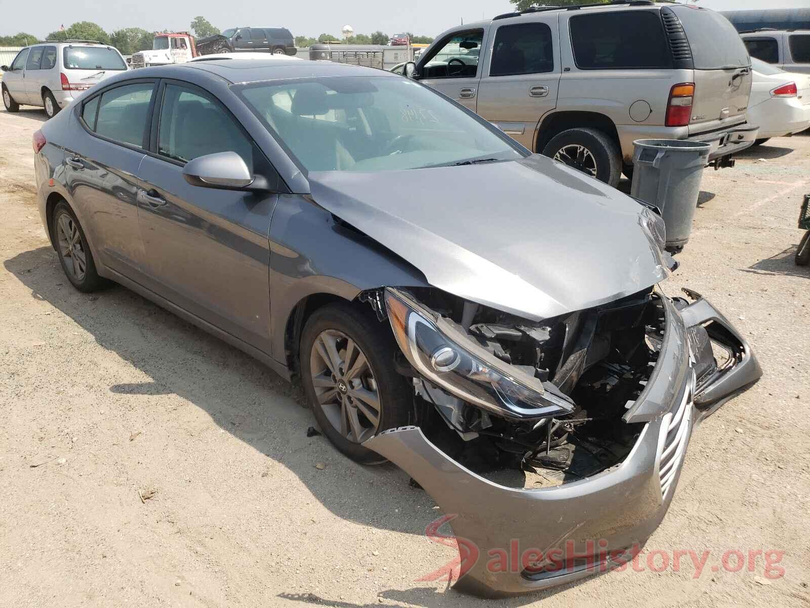 5NPD84LF5JH346261 2018 HYUNDAI ELANTRA