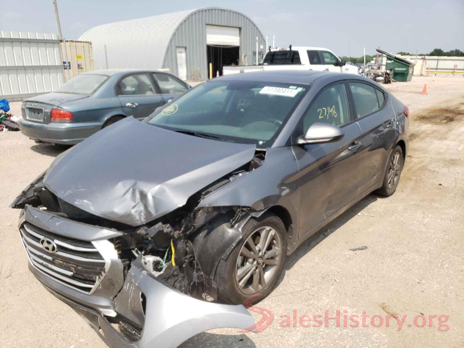 5NPD84LF5JH346261 2018 HYUNDAI ELANTRA