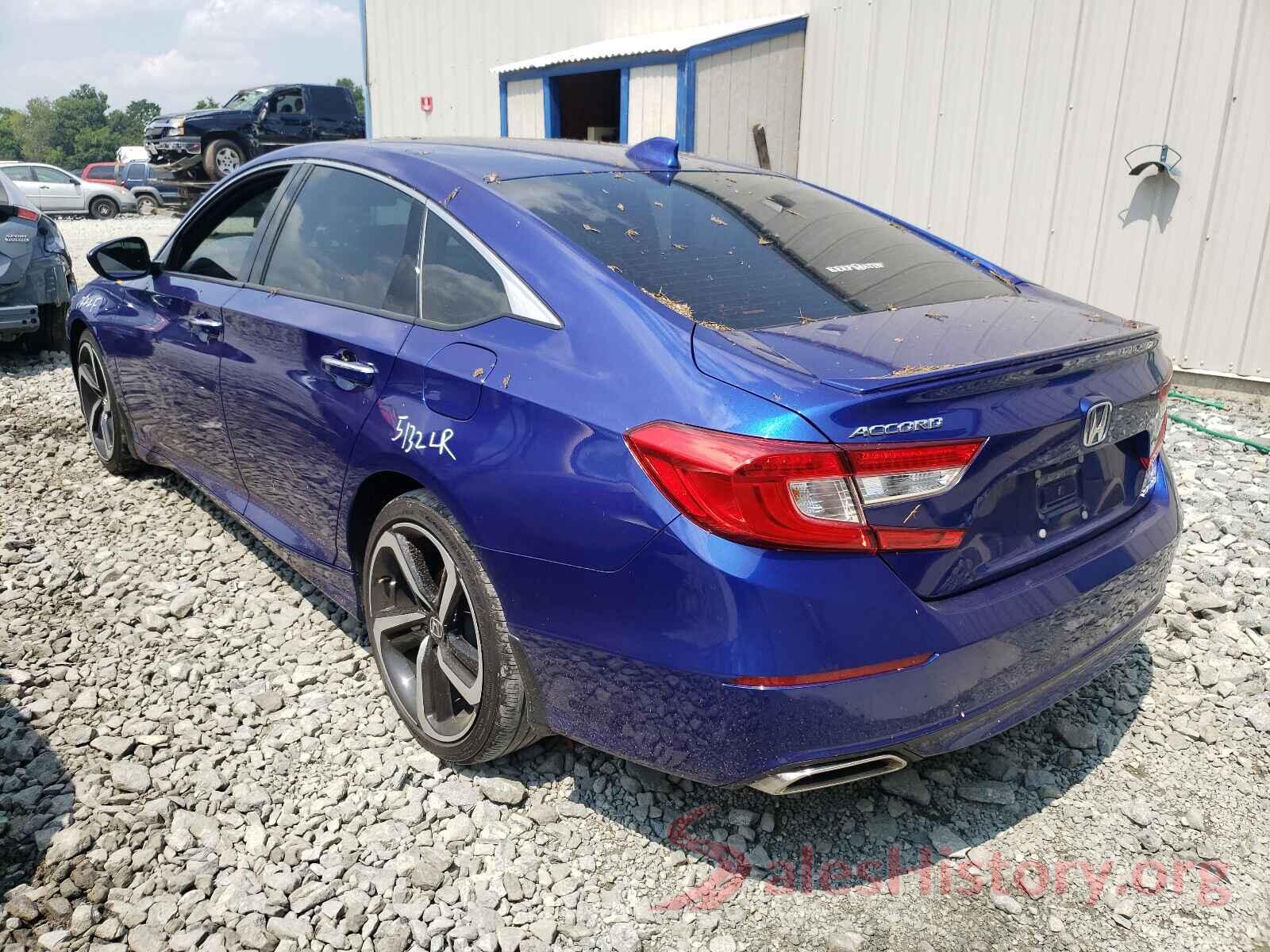 1HGCV1F35KA123751 2019 HONDA ACCORD