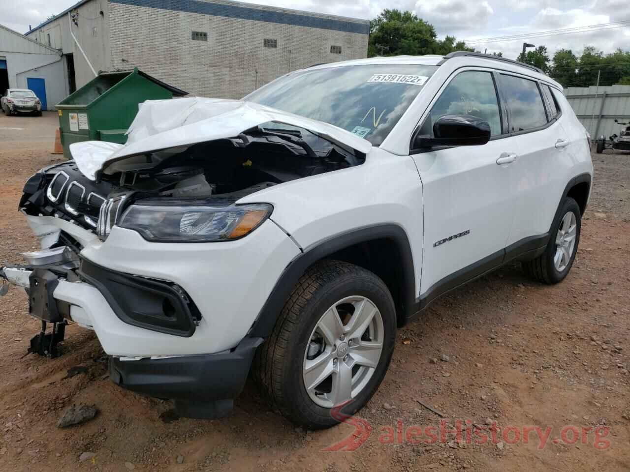 3C4NJDBBXNT161314 2022 JEEP COMPASS