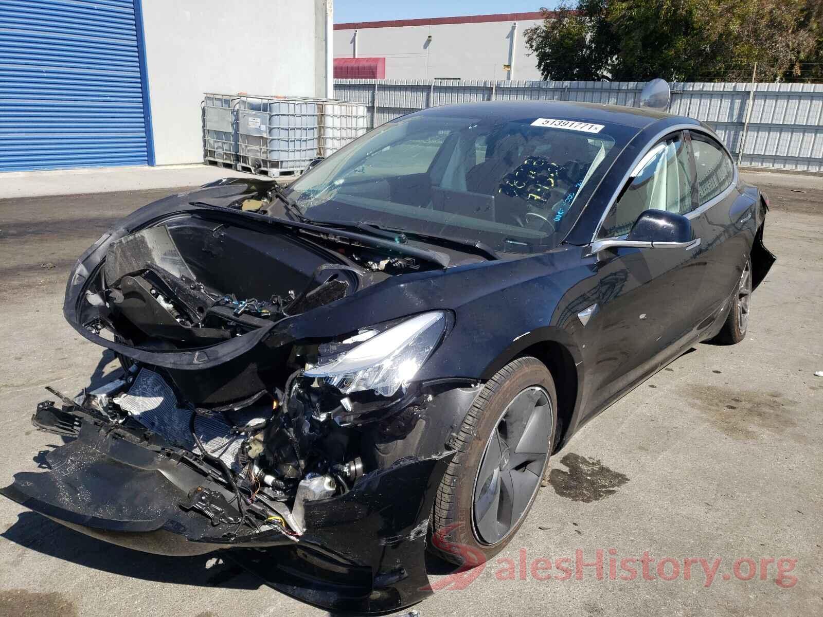 5YJ3E1EA9KF398724 2019 TESLA MODEL 3