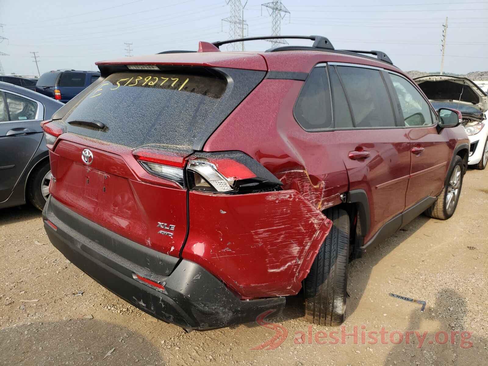 2T3A1RFVXKW070919 2019 TOYOTA RAV4