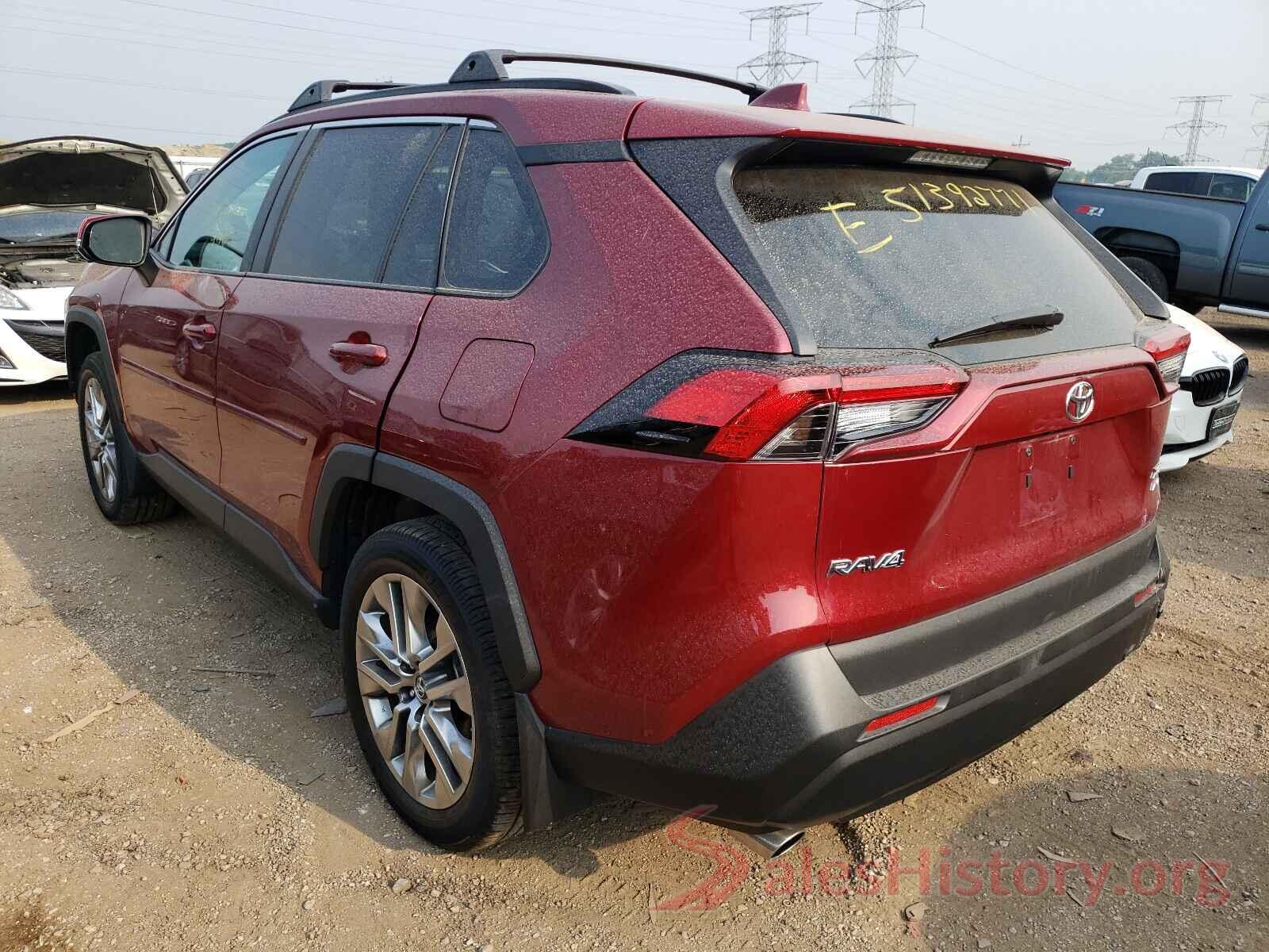 2T3A1RFVXKW070919 2019 TOYOTA RAV4