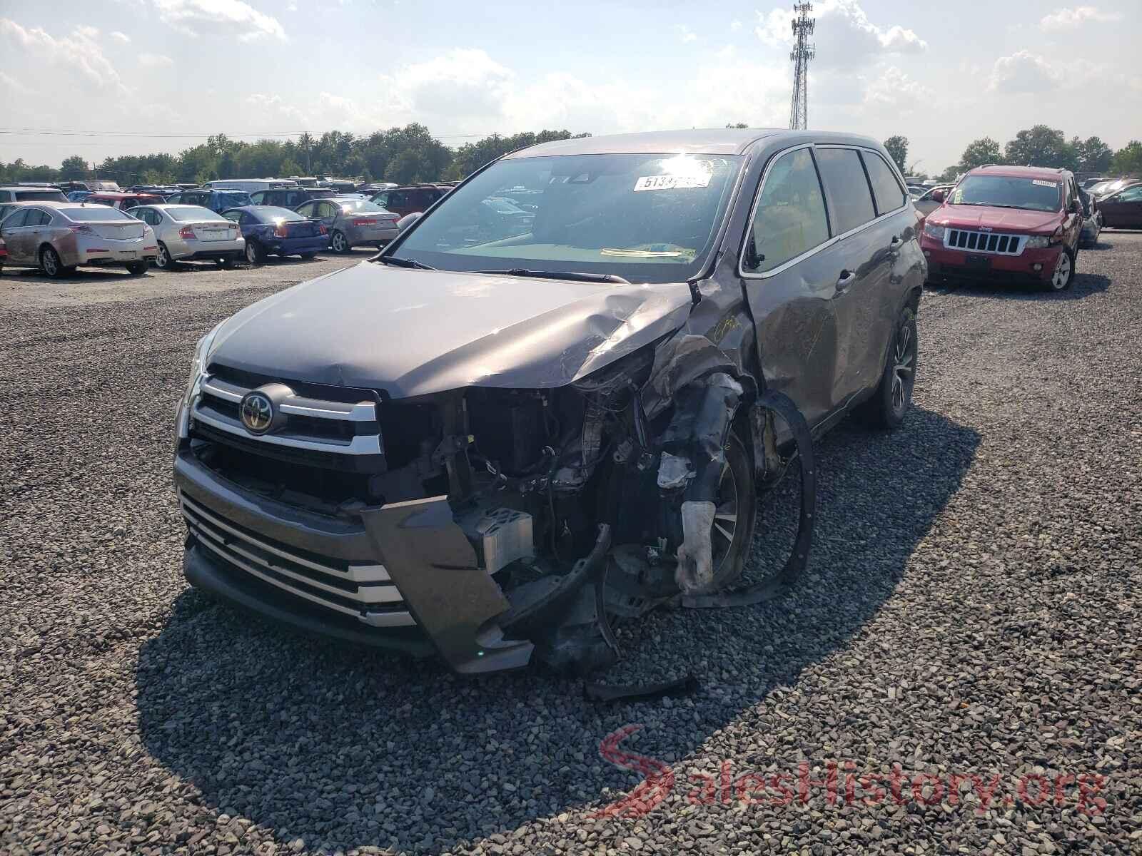 5TDBZRFH9HS465949 2017 TOYOTA HIGHLANDER