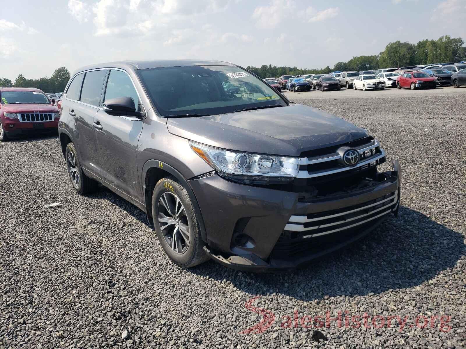 5TDBZRFH9HS465949 2017 TOYOTA HIGHLANDER