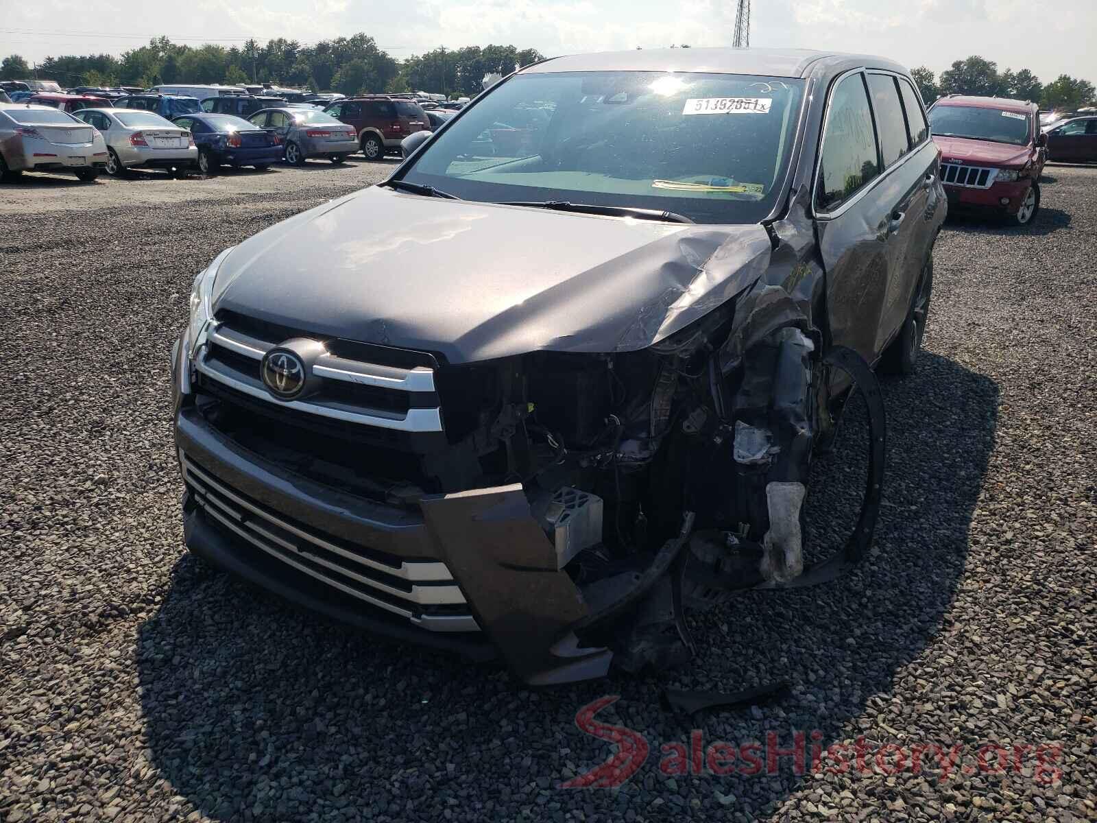 5TDBZRFH9HS465949 2017 TOYOTA HIGHLANDER