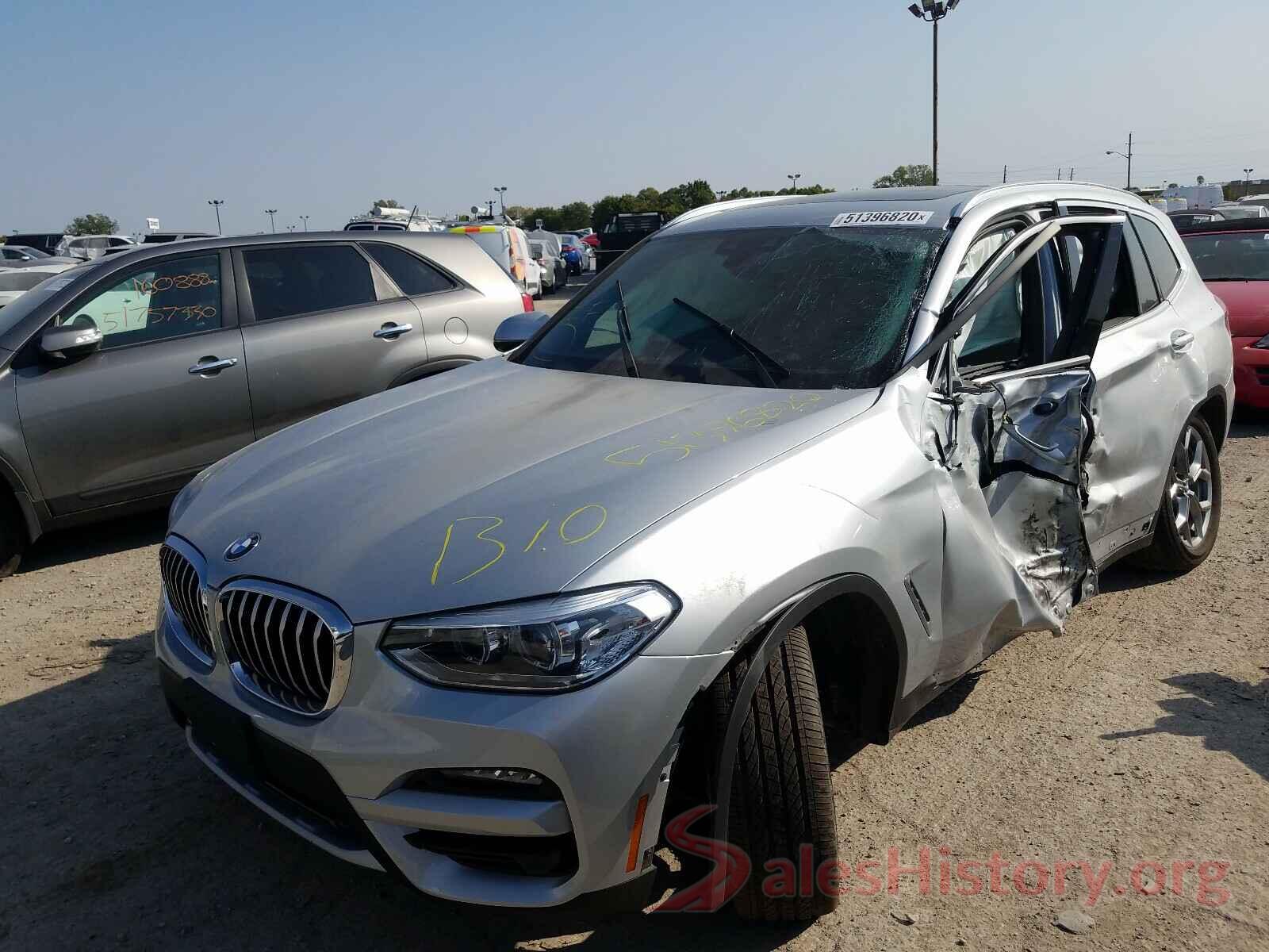 5UXTY5C00LLT33699 2020 BMW X3