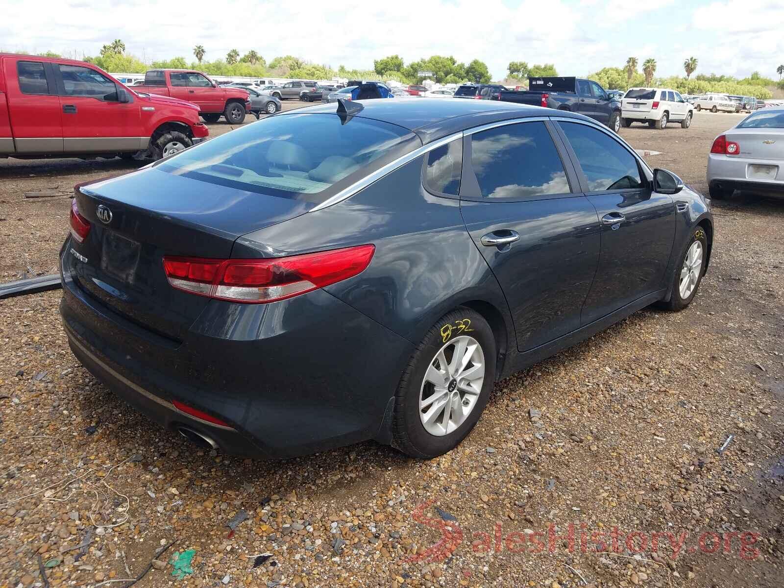 KNAGT4L39G5083733 2016 KIA OPTIMA