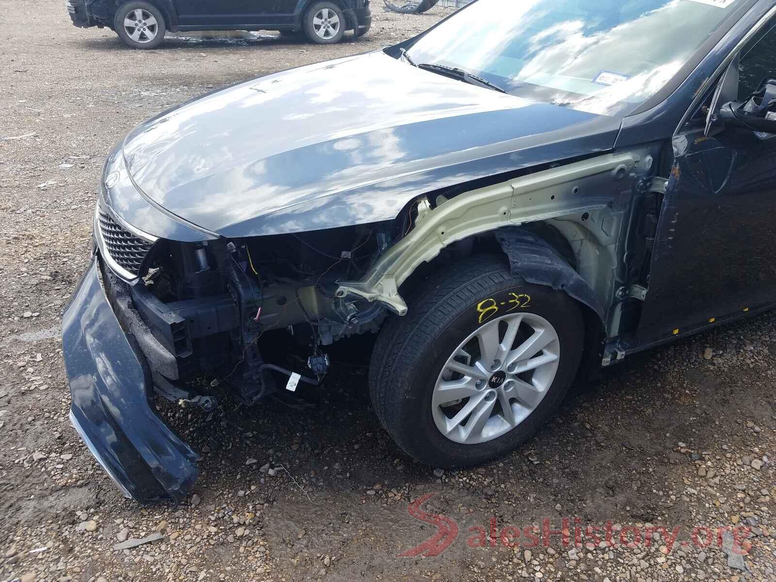 KNAGT4L39G5083733 2016 KIA OPTIMA