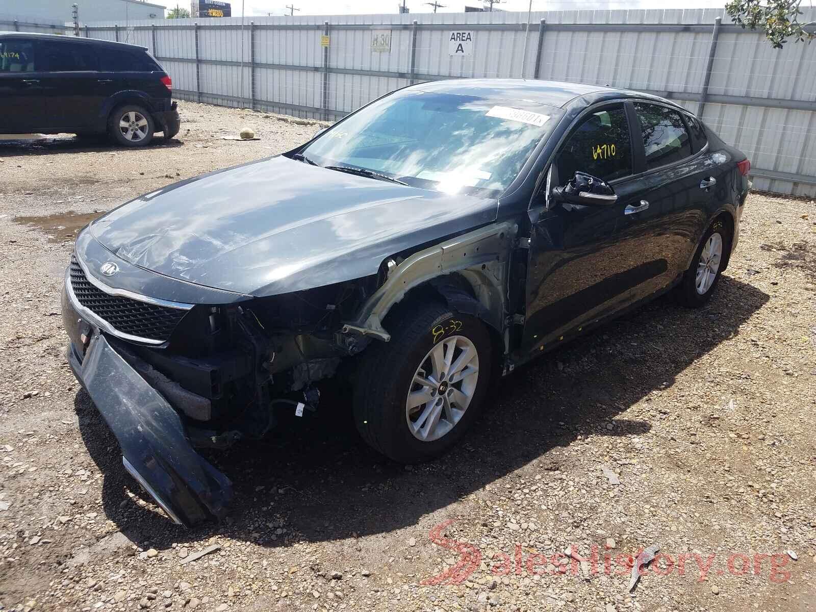 KNAGT4L39G5083733 2016 KIA OPTIMA