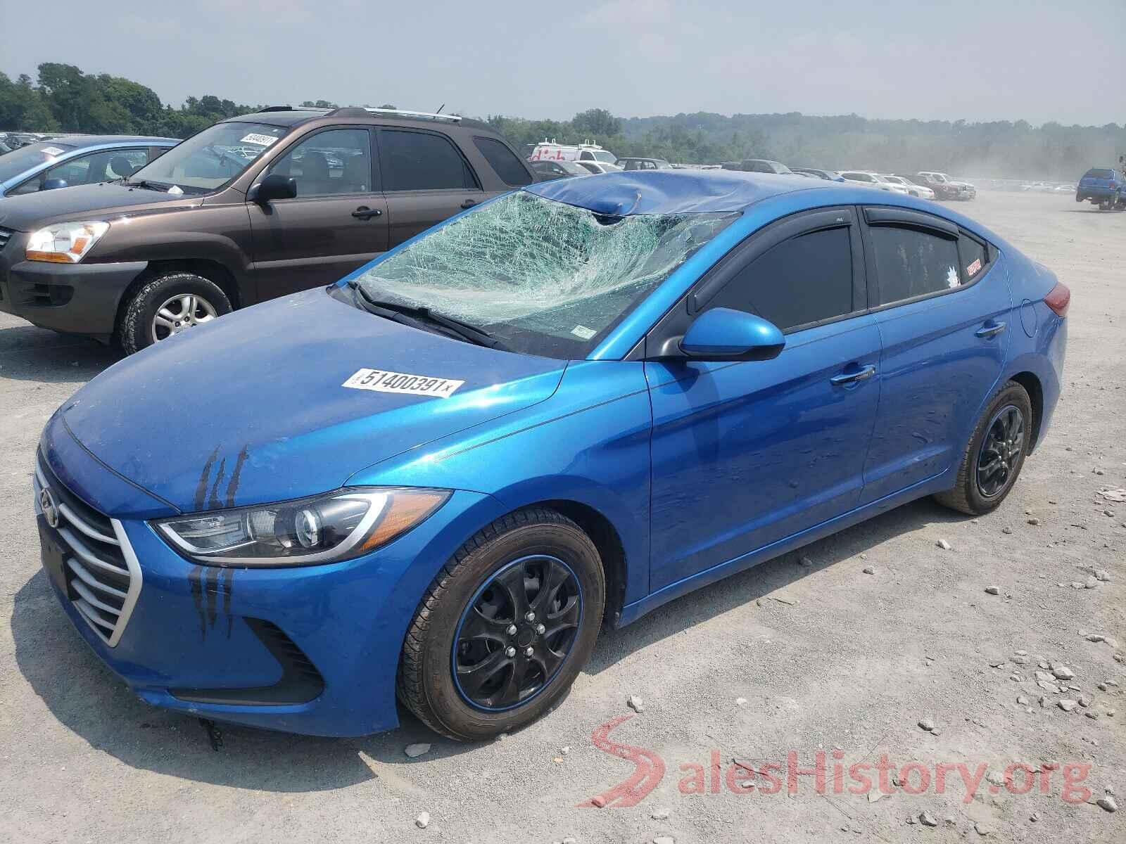 KMHD74LFXHU370747 2017 HYUNDAI ELANTRA