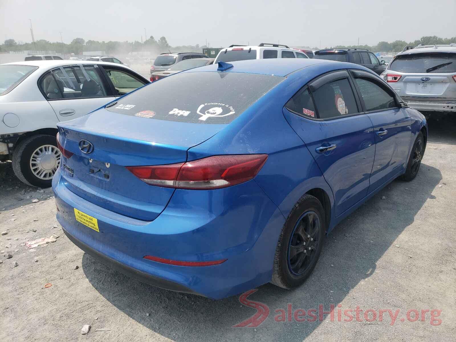 KMHD74LFXHU370747 2017 HYUNDAI ELANTRA