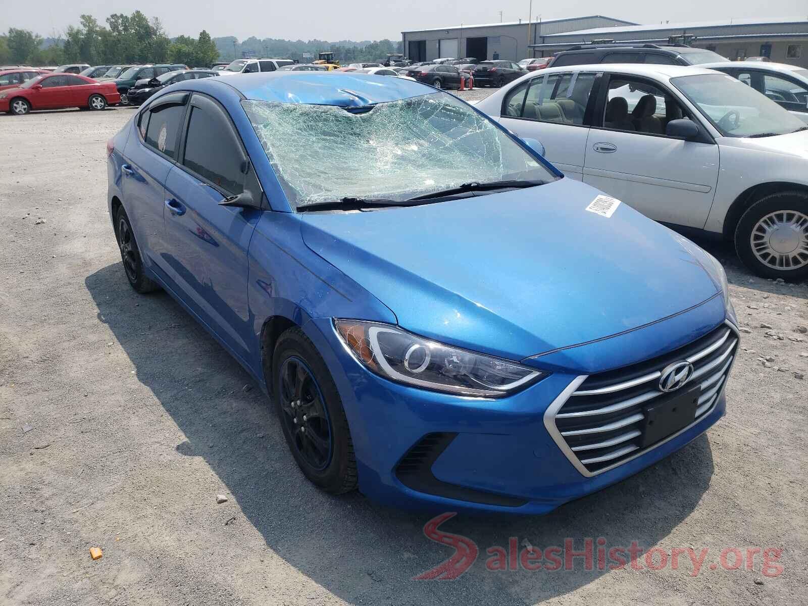 KMHD74LFXHU370747 2017 HYUNDAI ELANTRA