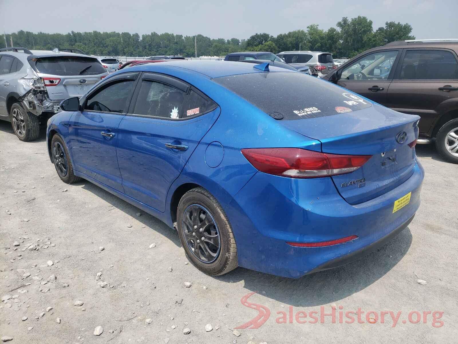 KMHD74LFXHU370747 2017 HYUNDAI ELANTRA