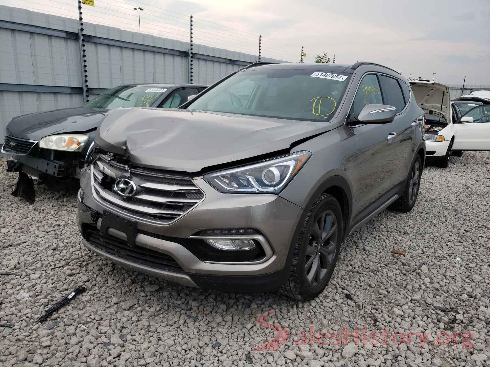 5NMZWDLA2HH042781 2017 HYUNDAI SANTA FE