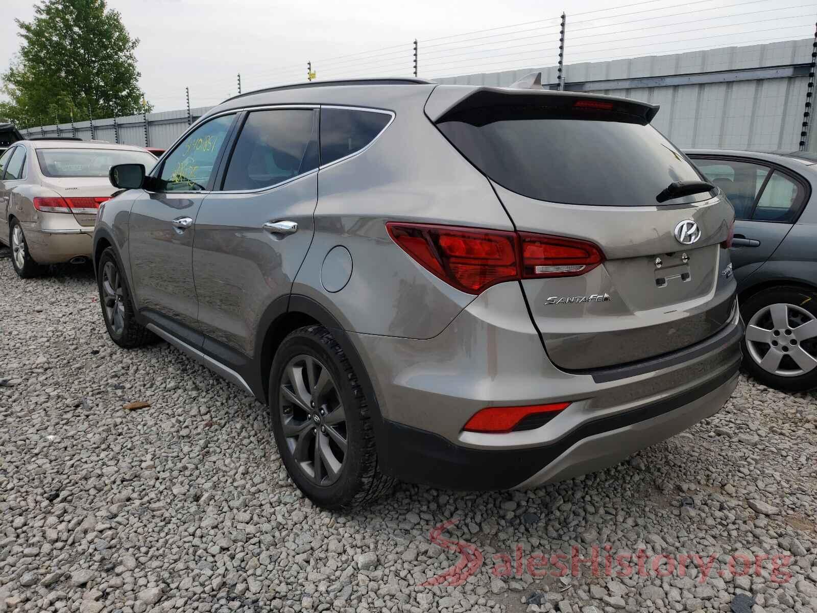 5NMZWDLA2HH042781 2017 HYUNDAI SANTA FE