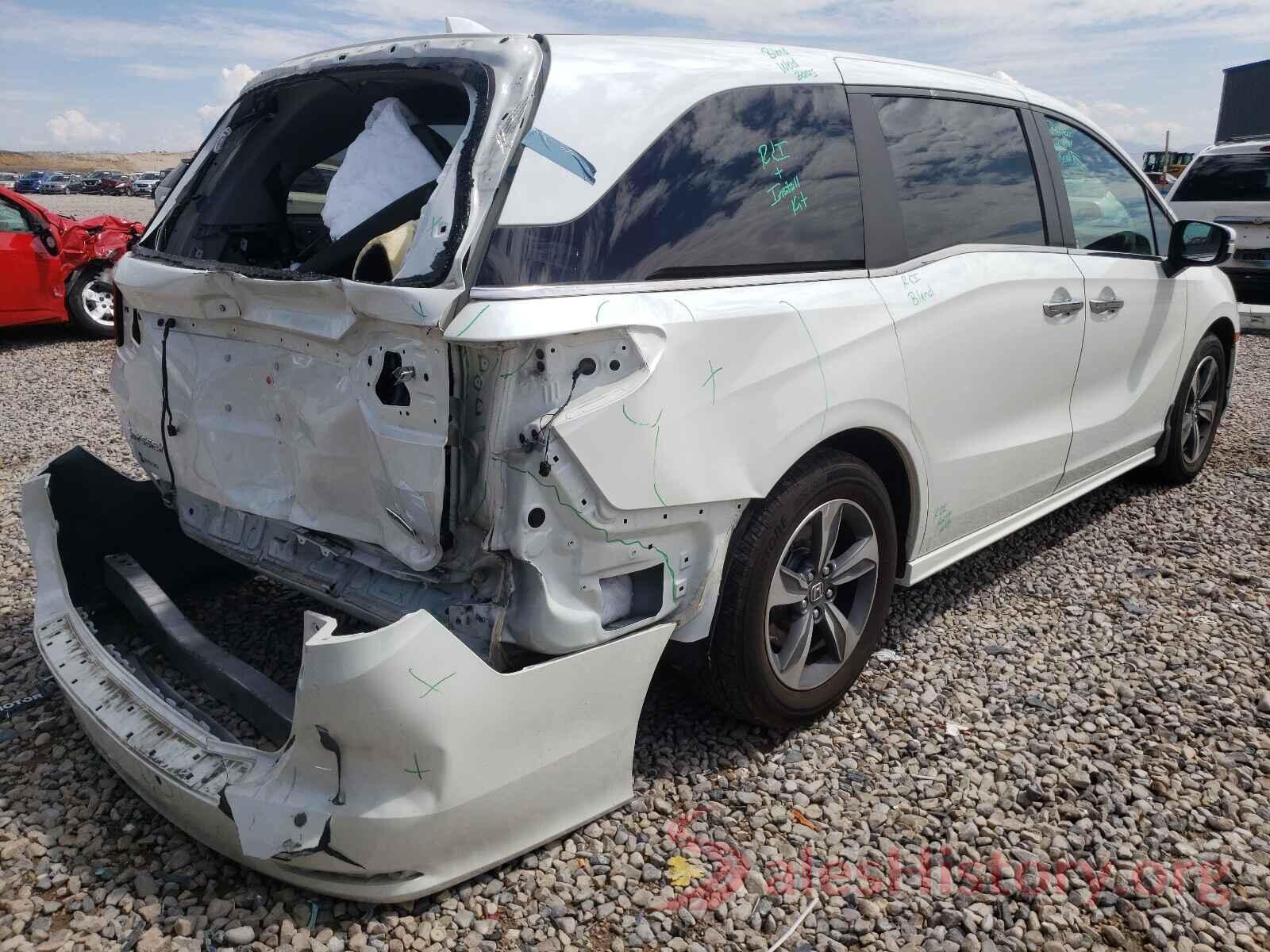 5FNRL6H84JB028365 2018 HONDA ODYSSEY