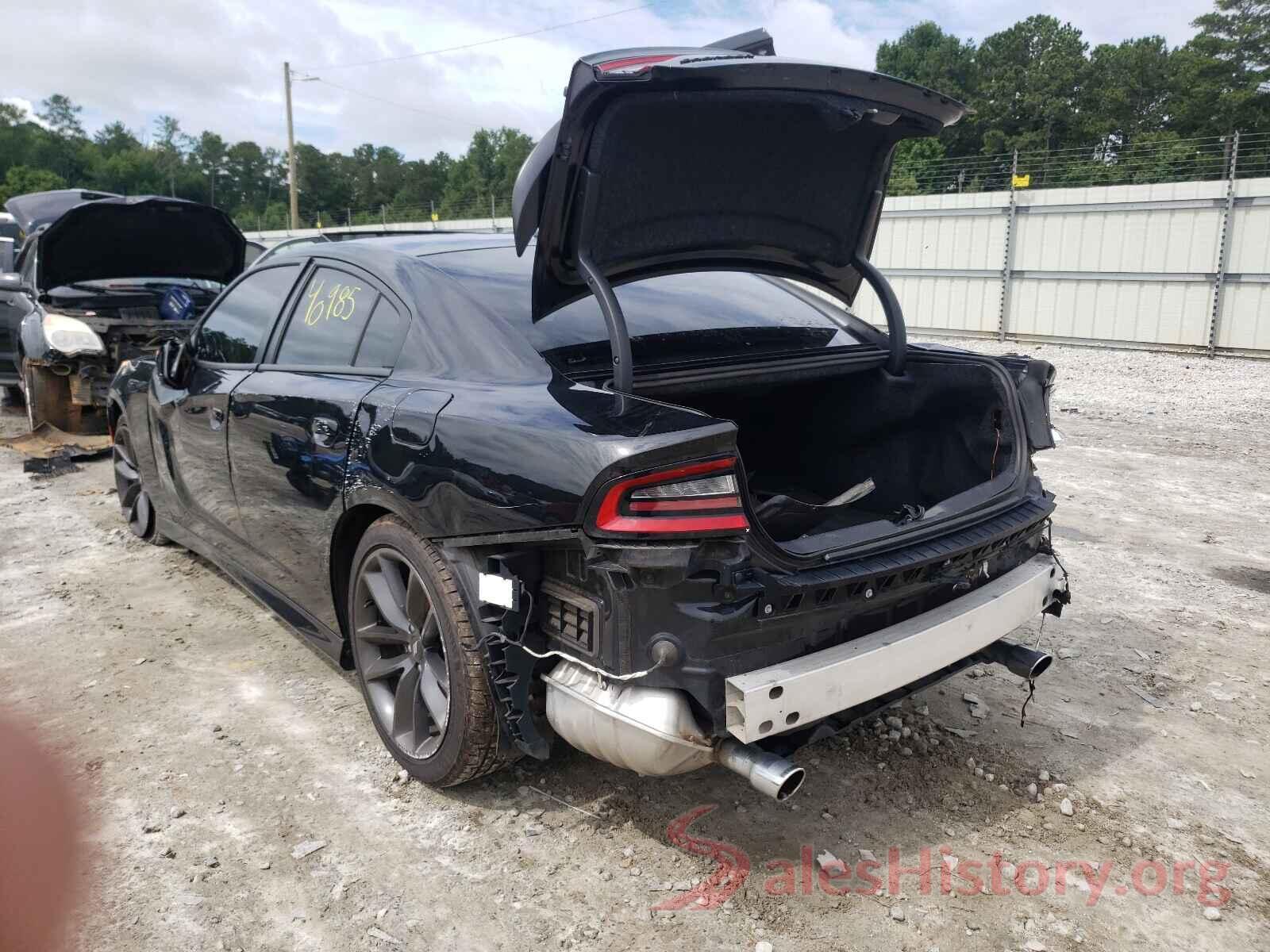 2C3CDXHG7KH607656 2019 DODGE CHARGER