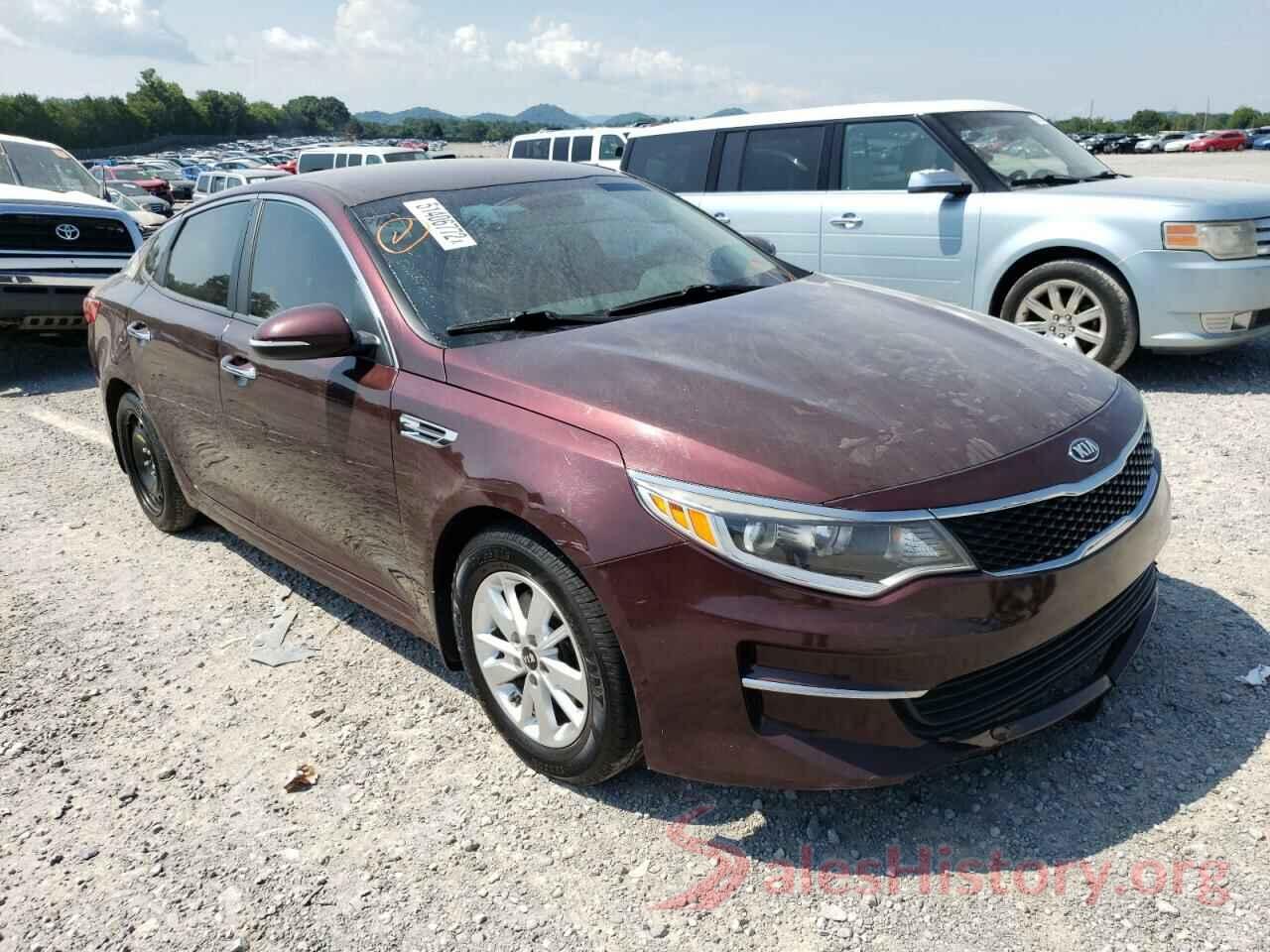 5XXGT4L34GG102087 2016 KIA OPTIMA