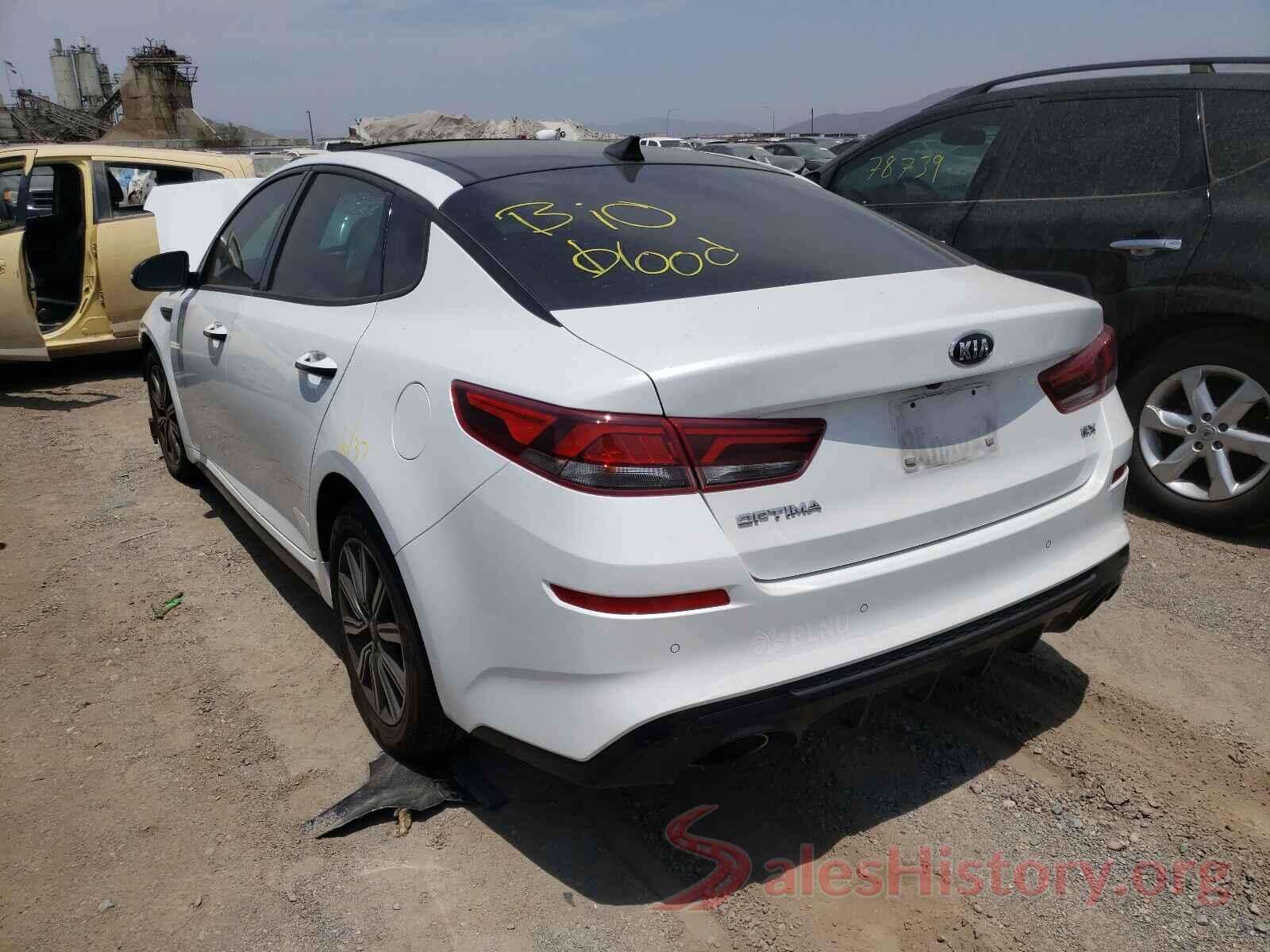 5XXGU4L18KG343882 2019 KIA OPTIMA