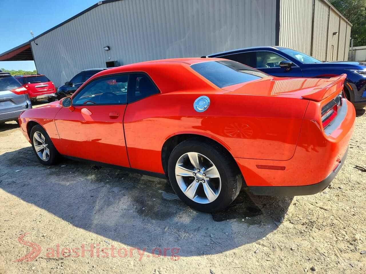 2018 DODGE CHALLENGER VIN 2C3CDZAG0JH242175, front view