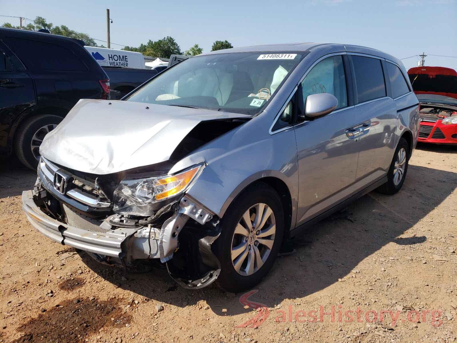 5FNRL5H60GB115326 2016 HONDA ODYSSEY