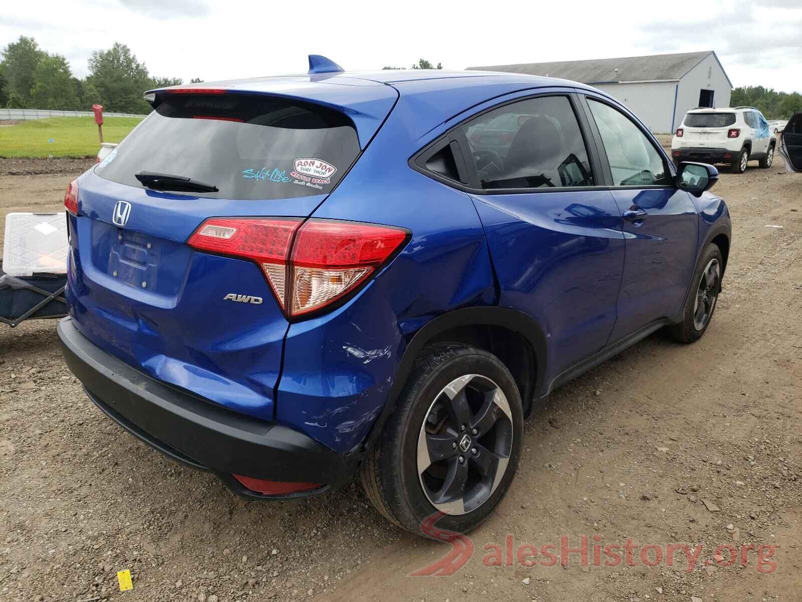 3CZRU6H56JG724443 2018 HONDA HR-V