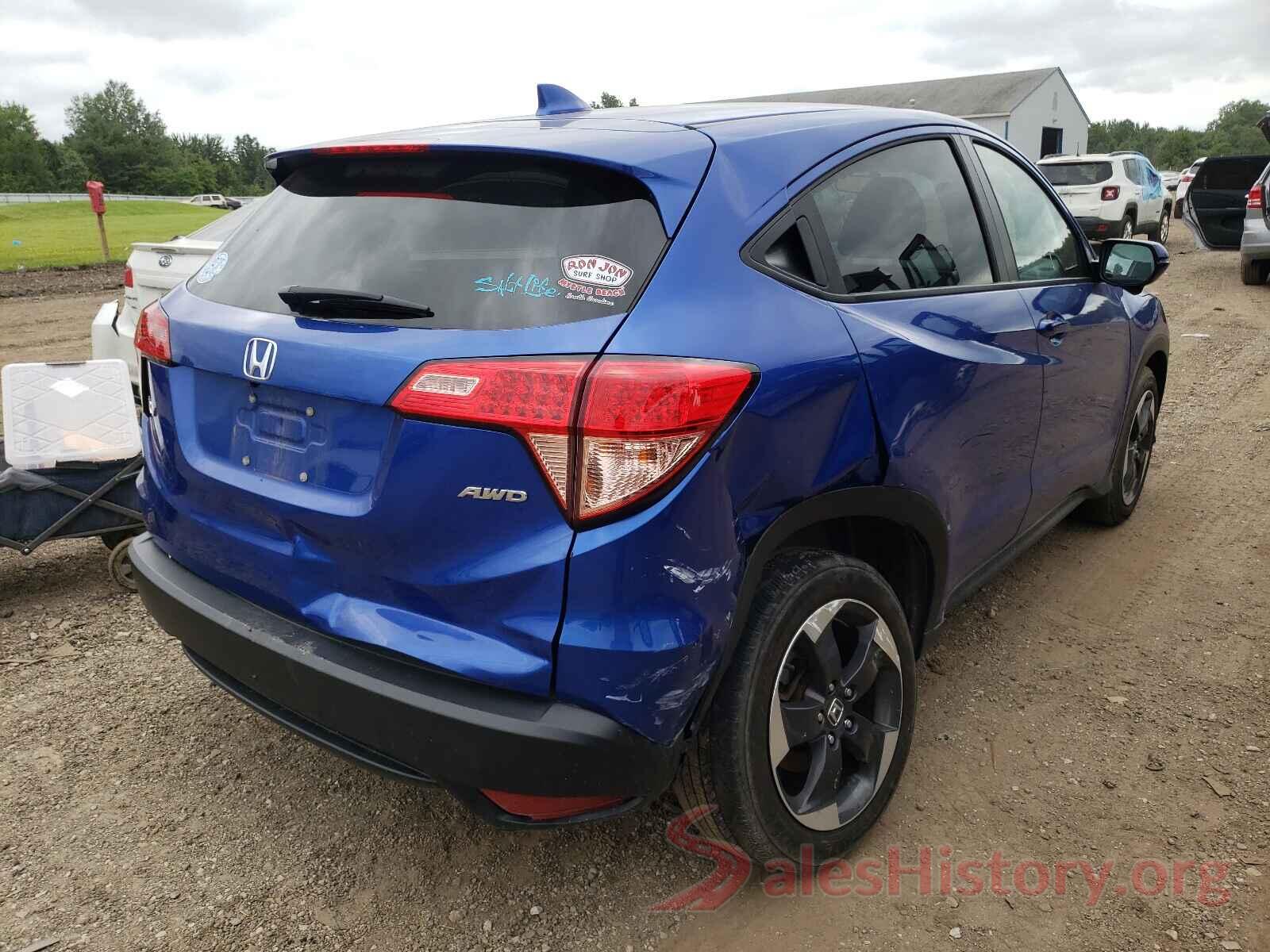 3CZRU6H56JG724443 2018 HONDA HR-V