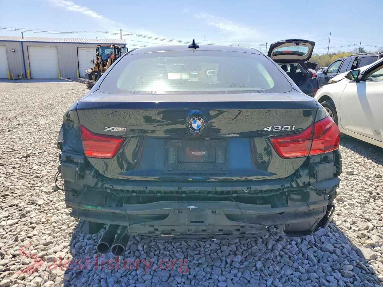 2019 BMW 4 SERIES VIN WBA4J3C53KBL07173, left side view