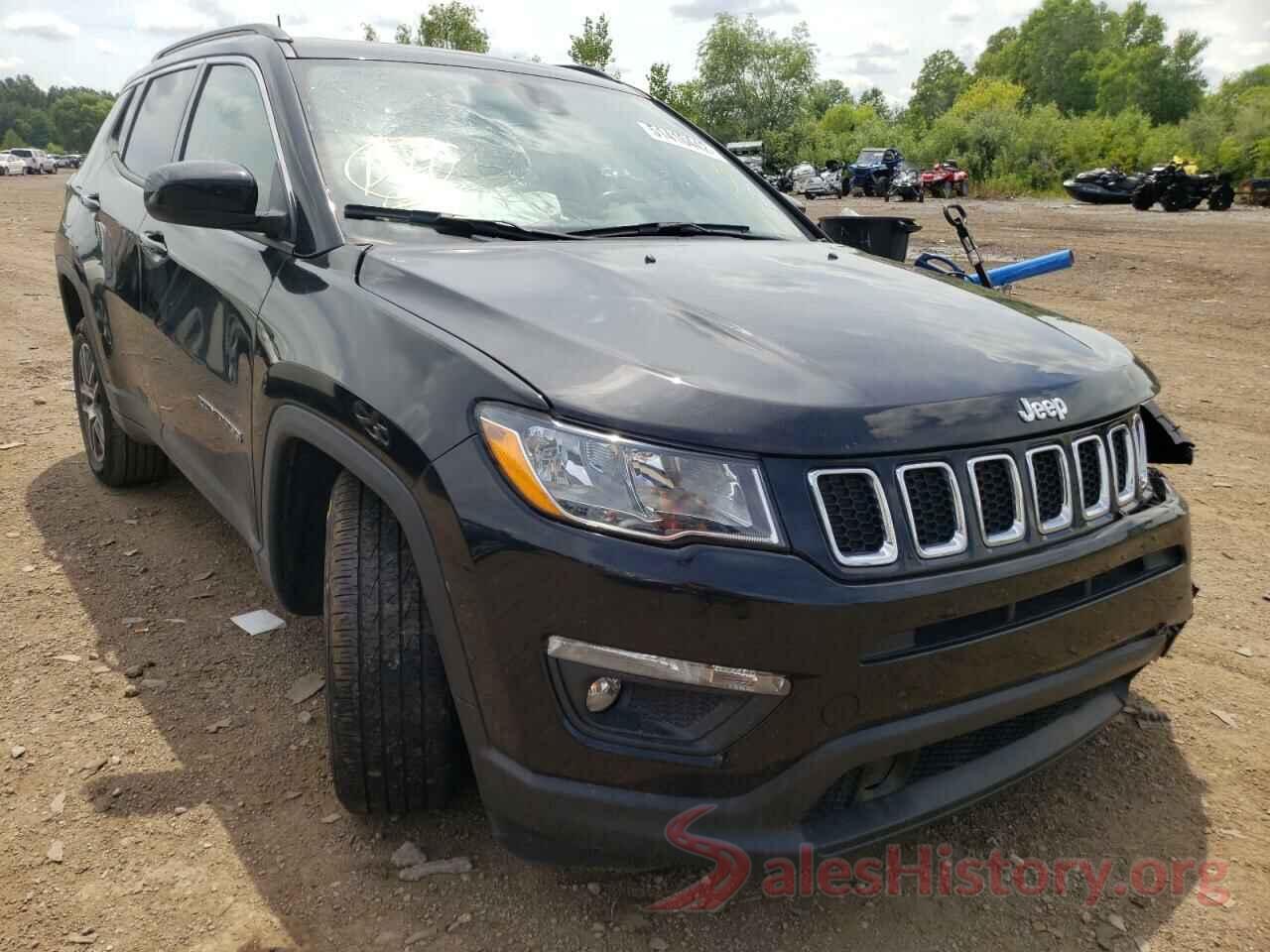 3C4NJDBB8LT251834 2020 JEEP COMPASS