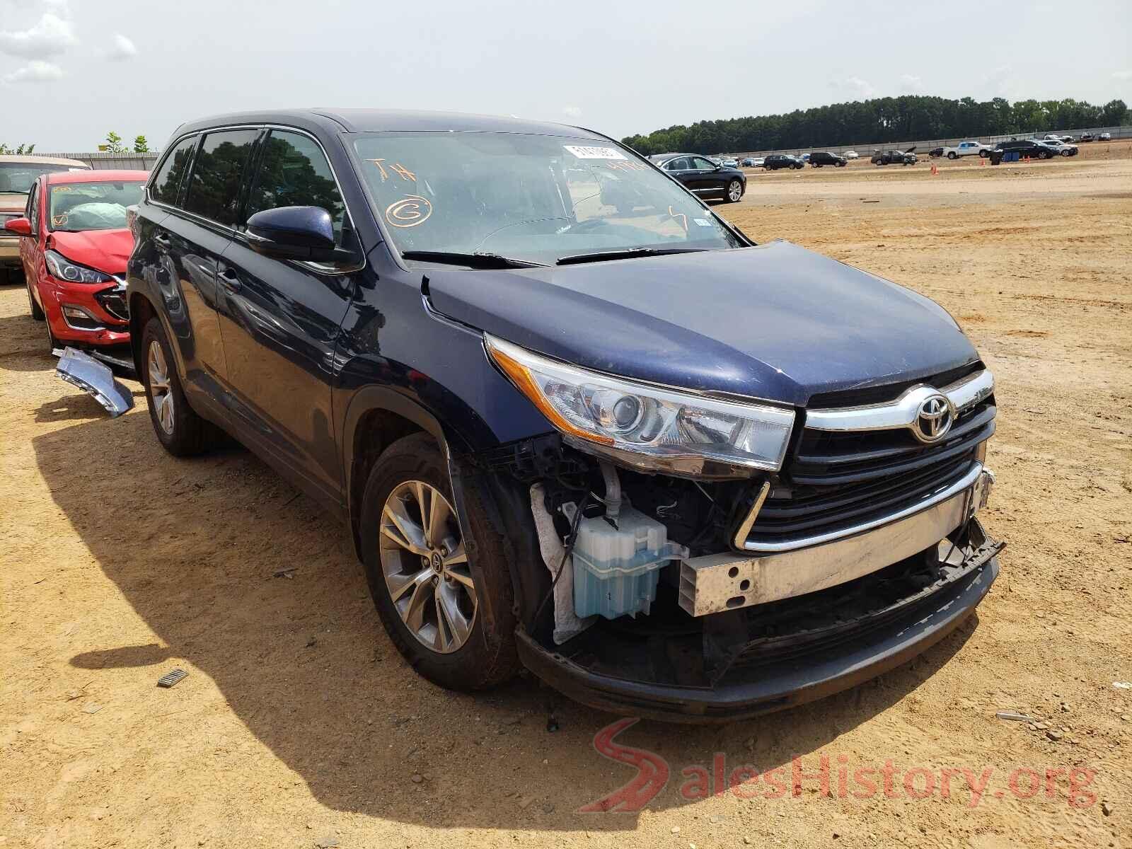 5TDBKRFH9GS344986 2016 TOYOTA HIGHLANDER