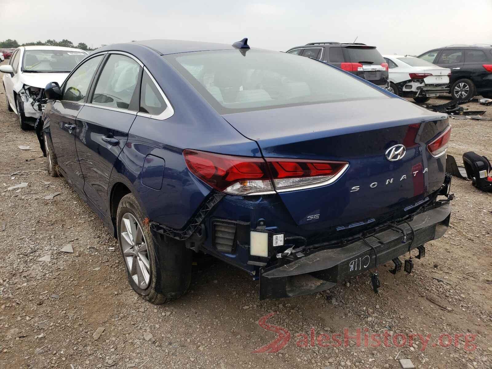 5NPE24AF5KH790587 2019 HYUNDAI SONATA