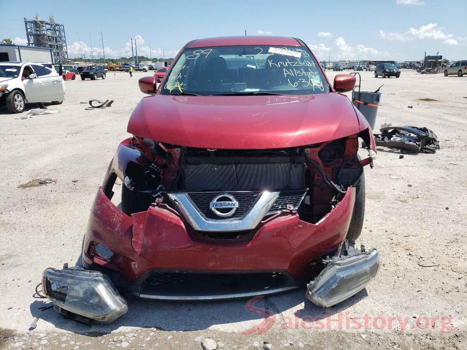 KNMAT2MT6GP613706 2016 NISSAN ROGUE