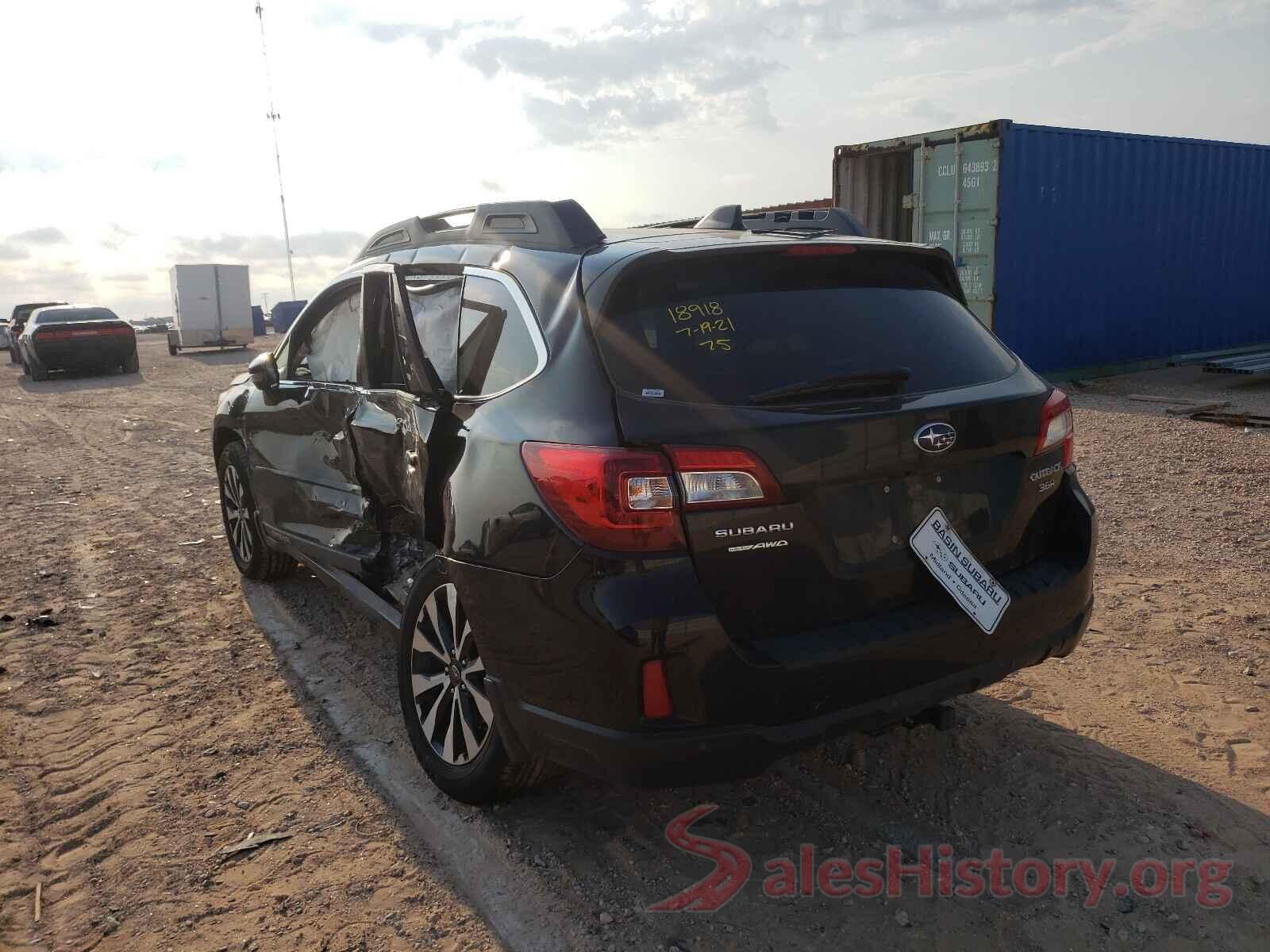 4S4BSENC3H3316856 2017 SUBARU OUTBACK