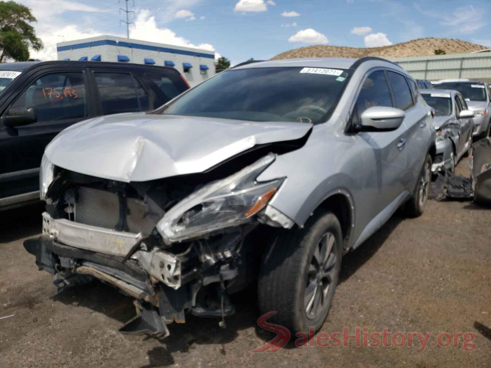 5N1AZ2MH1JN109203 2018 NISSAN MURANO