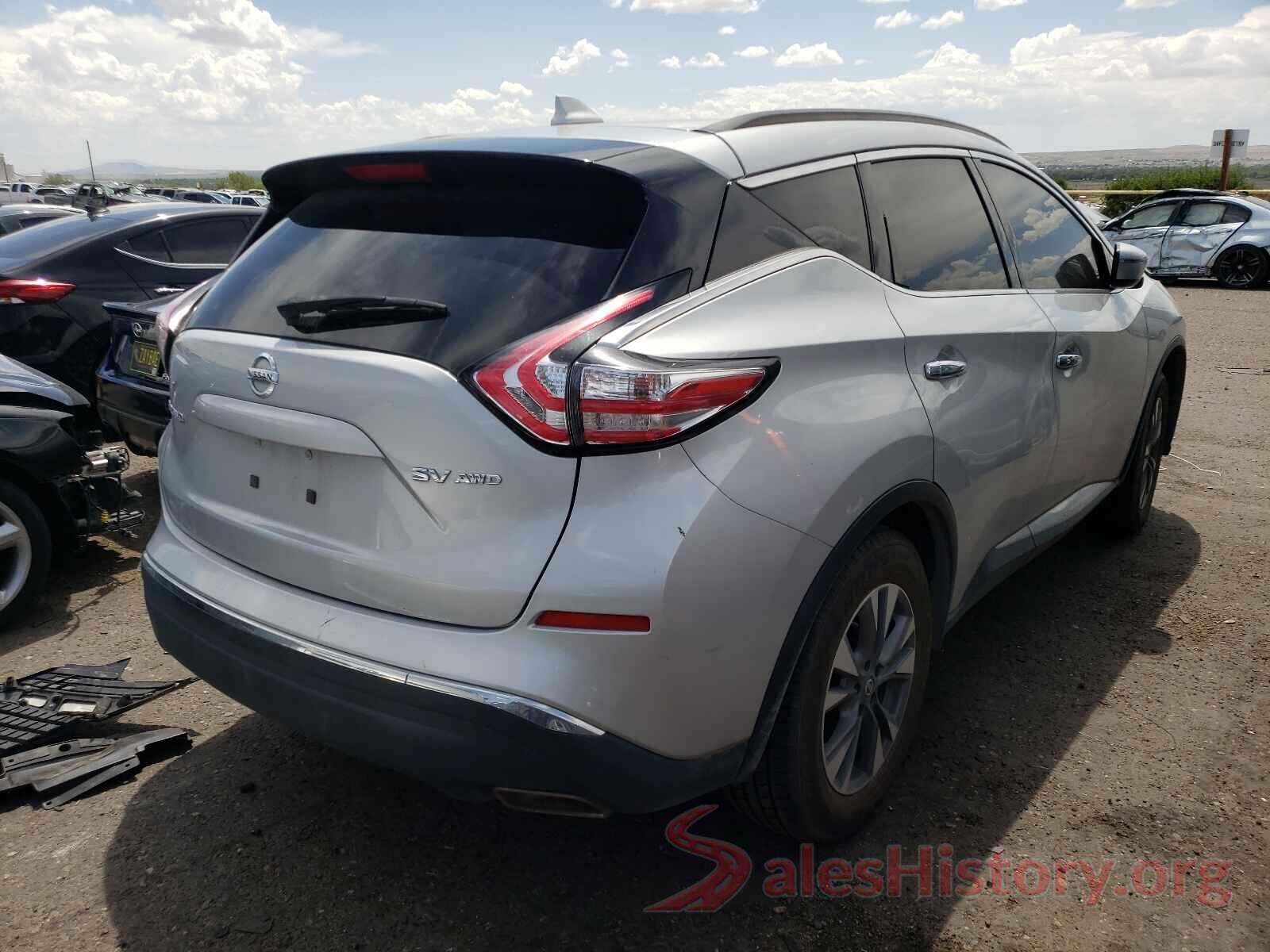 5N1AZ2MH1JN109203 2018 NISSAN MURANO