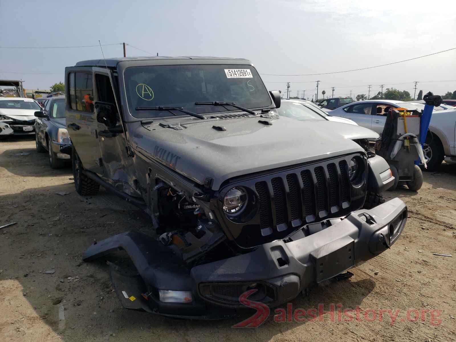 1C4HJXDGXMW692996 2021 JEEP WRANGLER