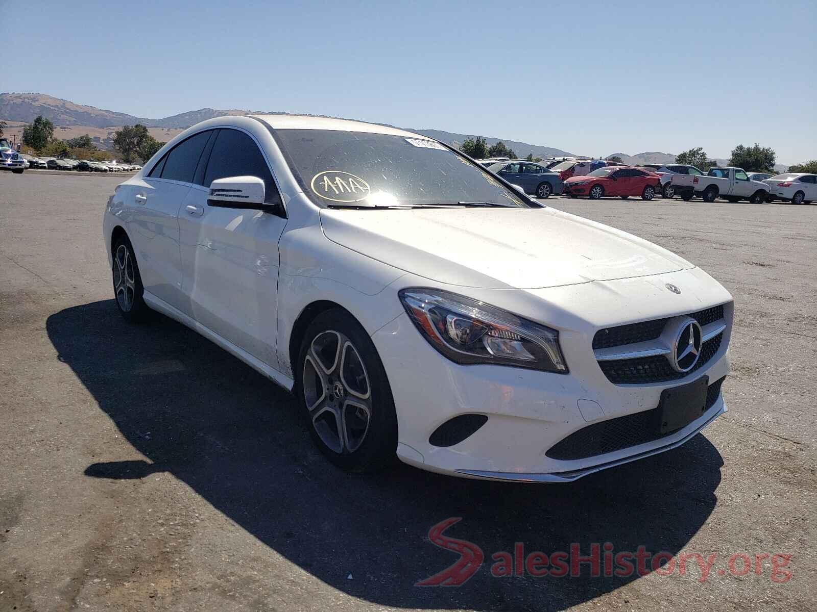 WDDSJ4EB5JN633062 2018 MERCEDES-BENZ CLA-CLASS