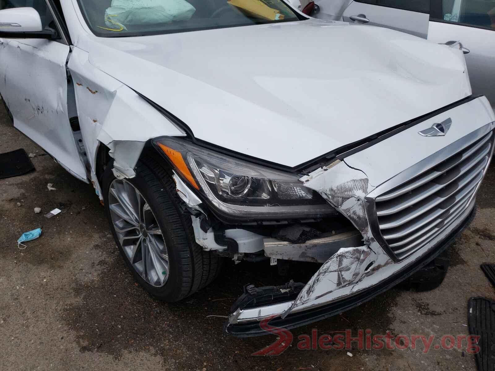 KMHGN4JE8GU140443 2016 HYUNDAI GENESIS