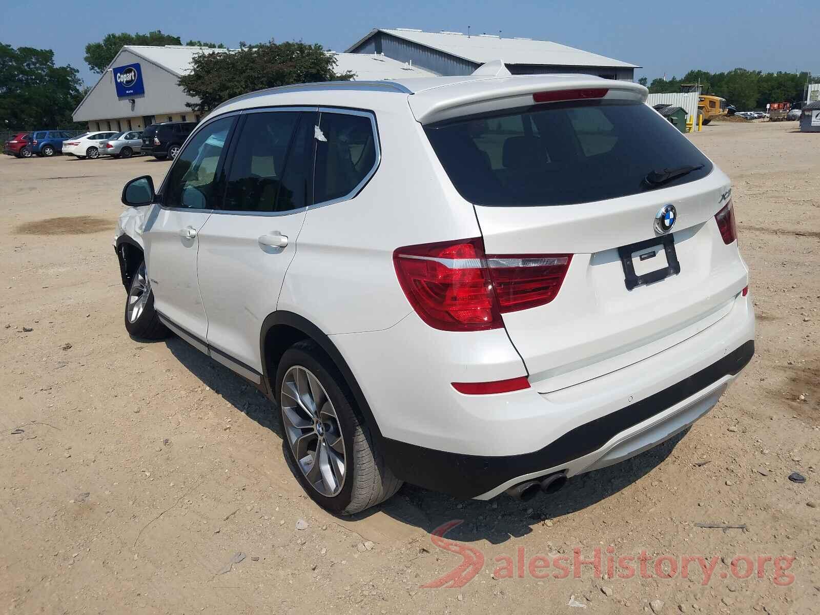 5UXWX7C55H0S19469 2017 BMW X3