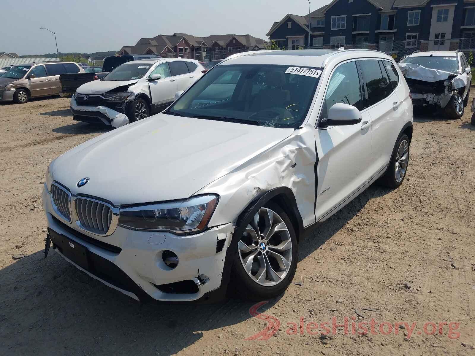 5UXWX7C55H0S19469 2017 BMW X3