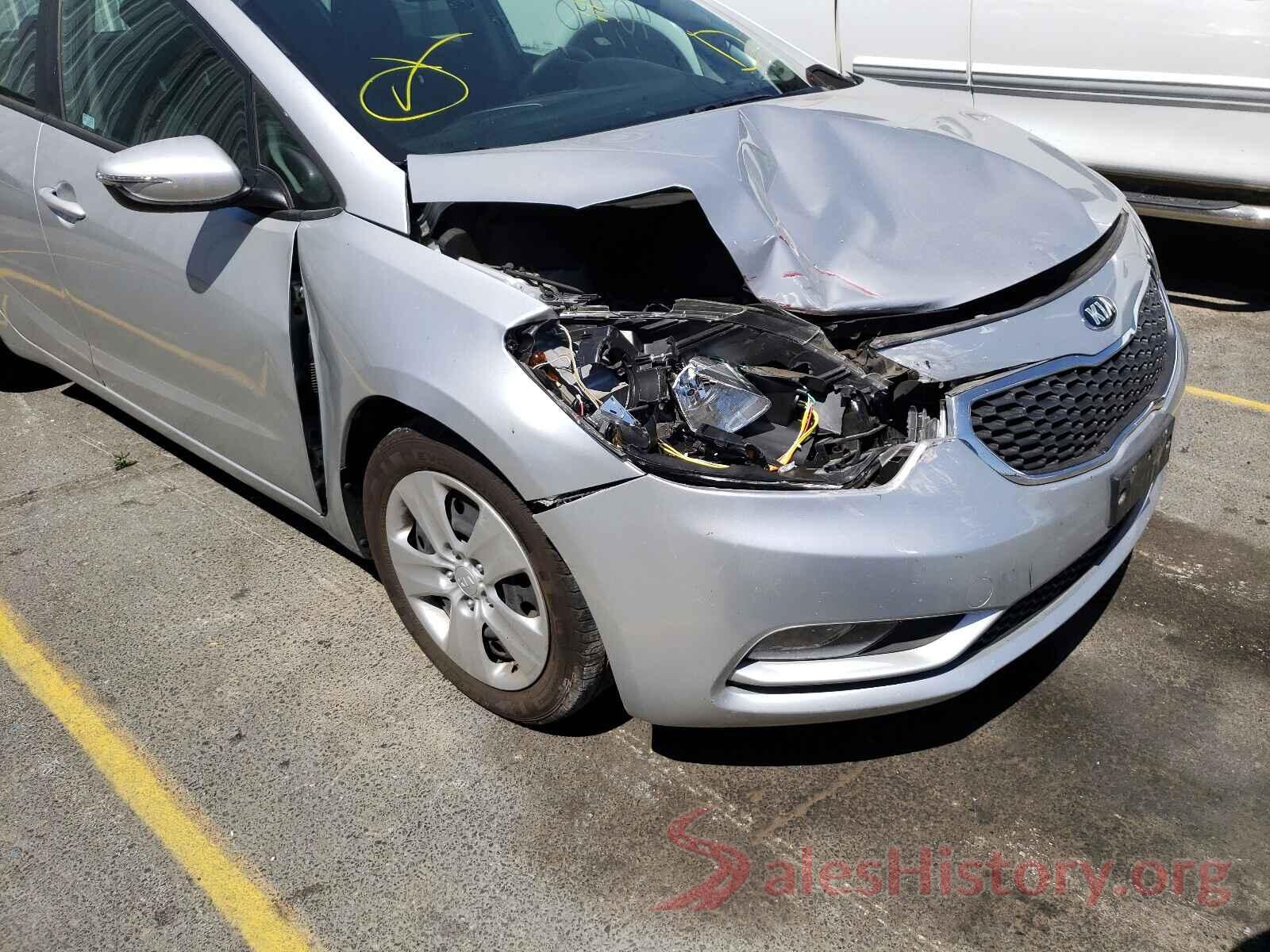 KNAFK5A82G5599869 2016 KIA FORTE