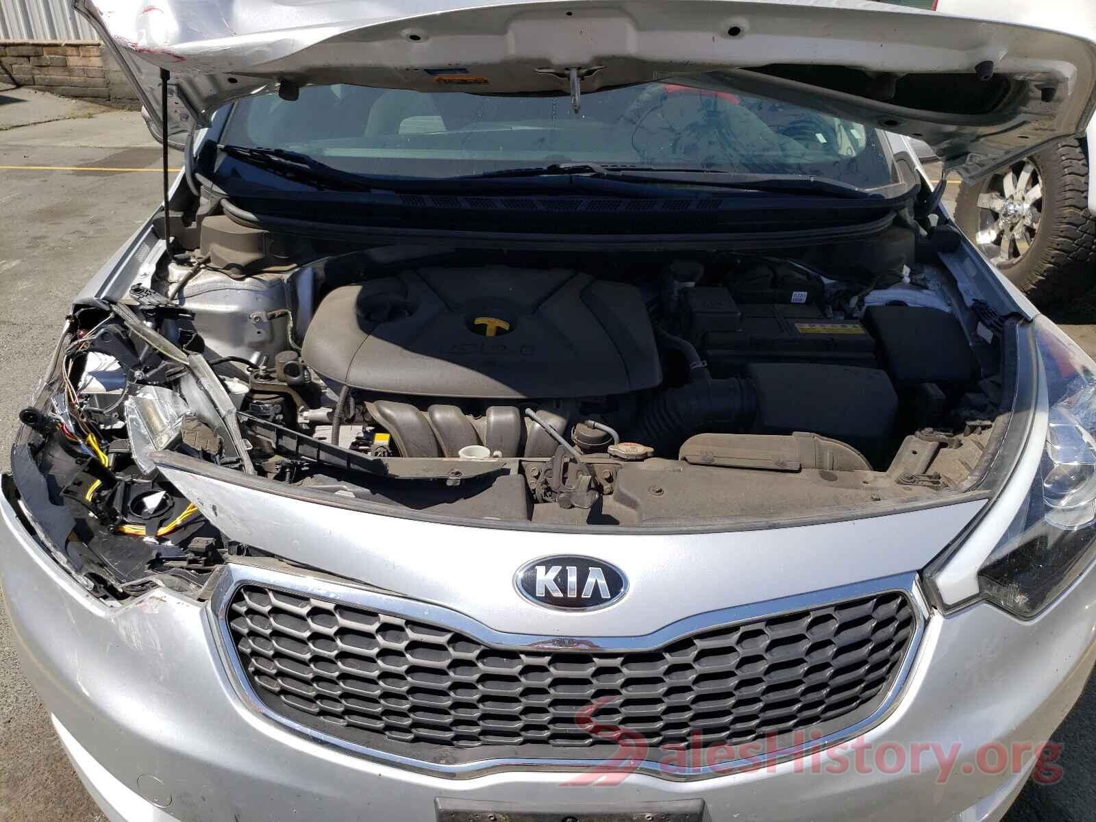 KNAFK5A82G5599869 2016 KIA FORTE