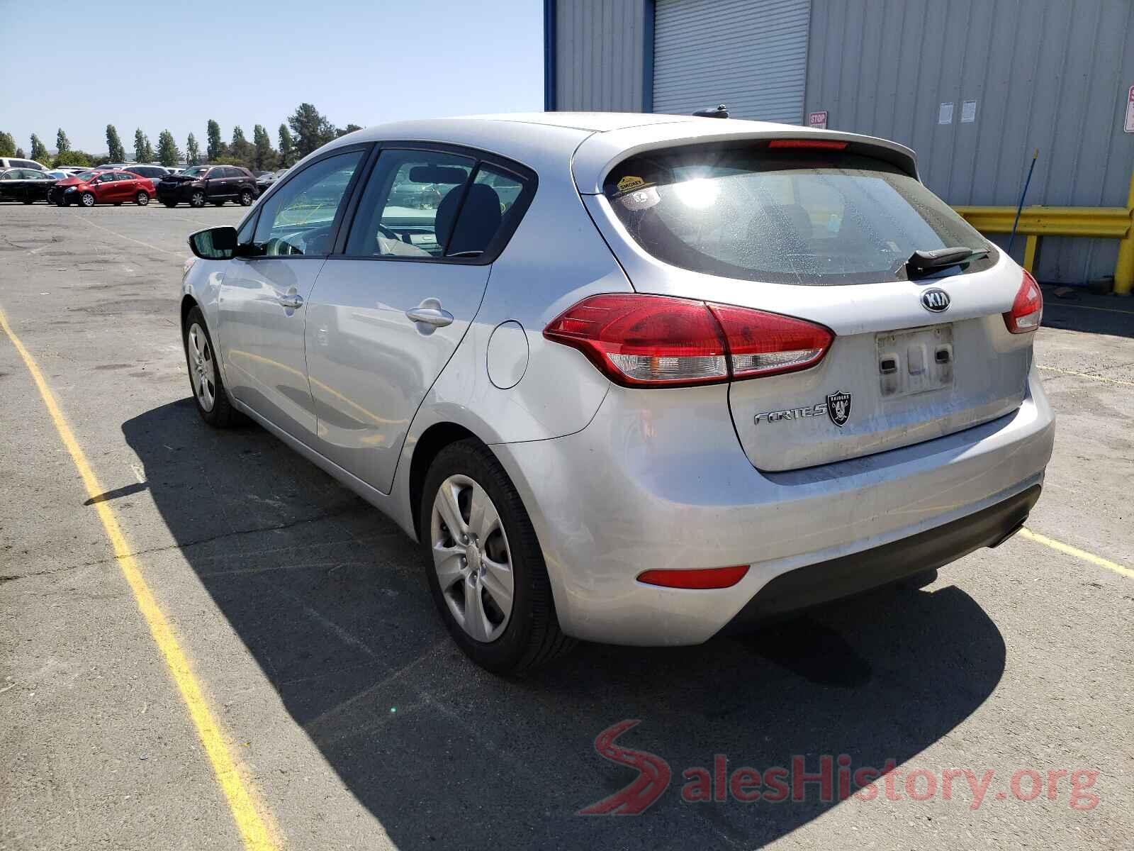 KNAFK5A82G5599869 2016 KIA FORTE