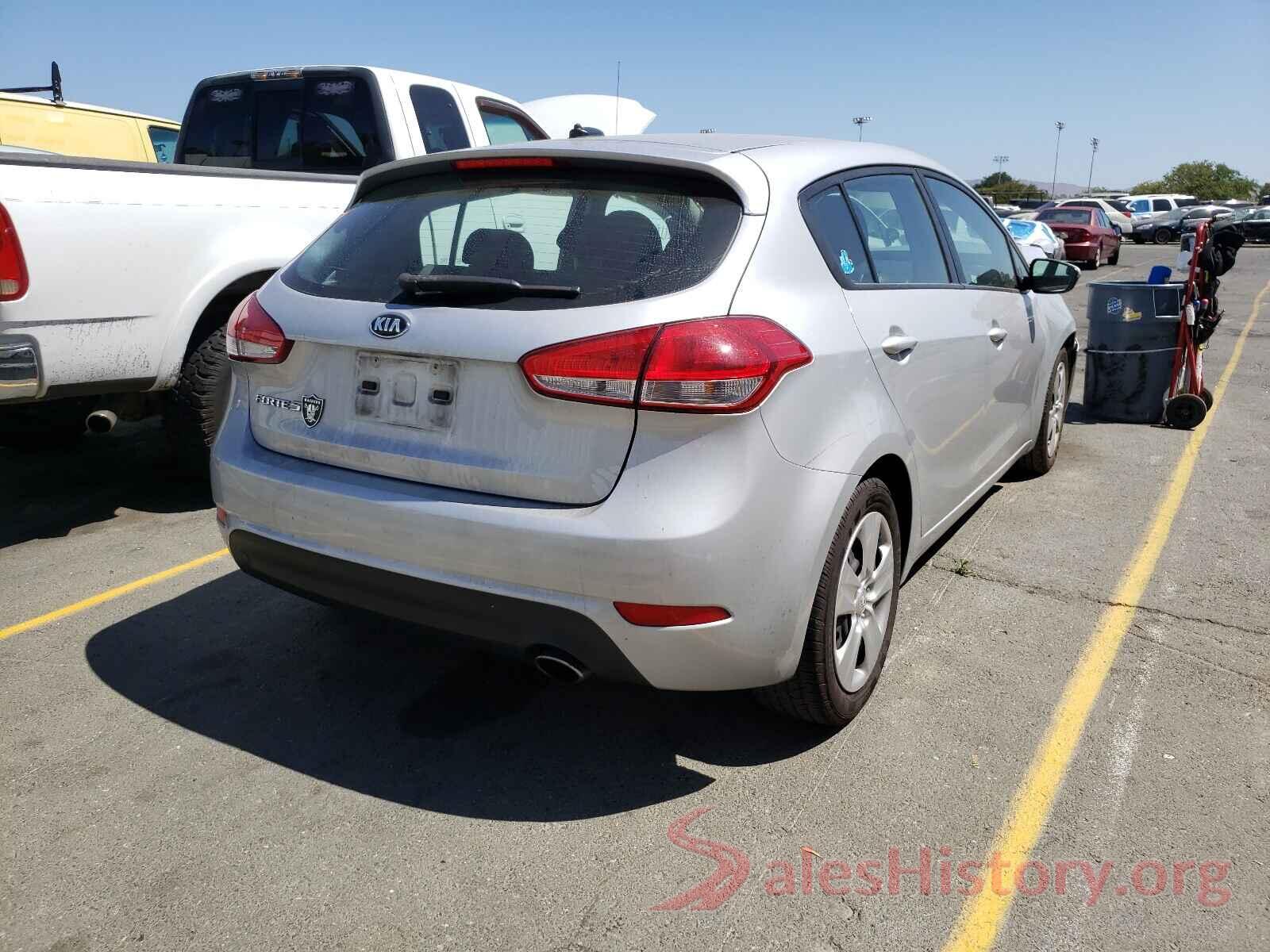 KNAFK5A82G5599869 2016 KIA FORTE