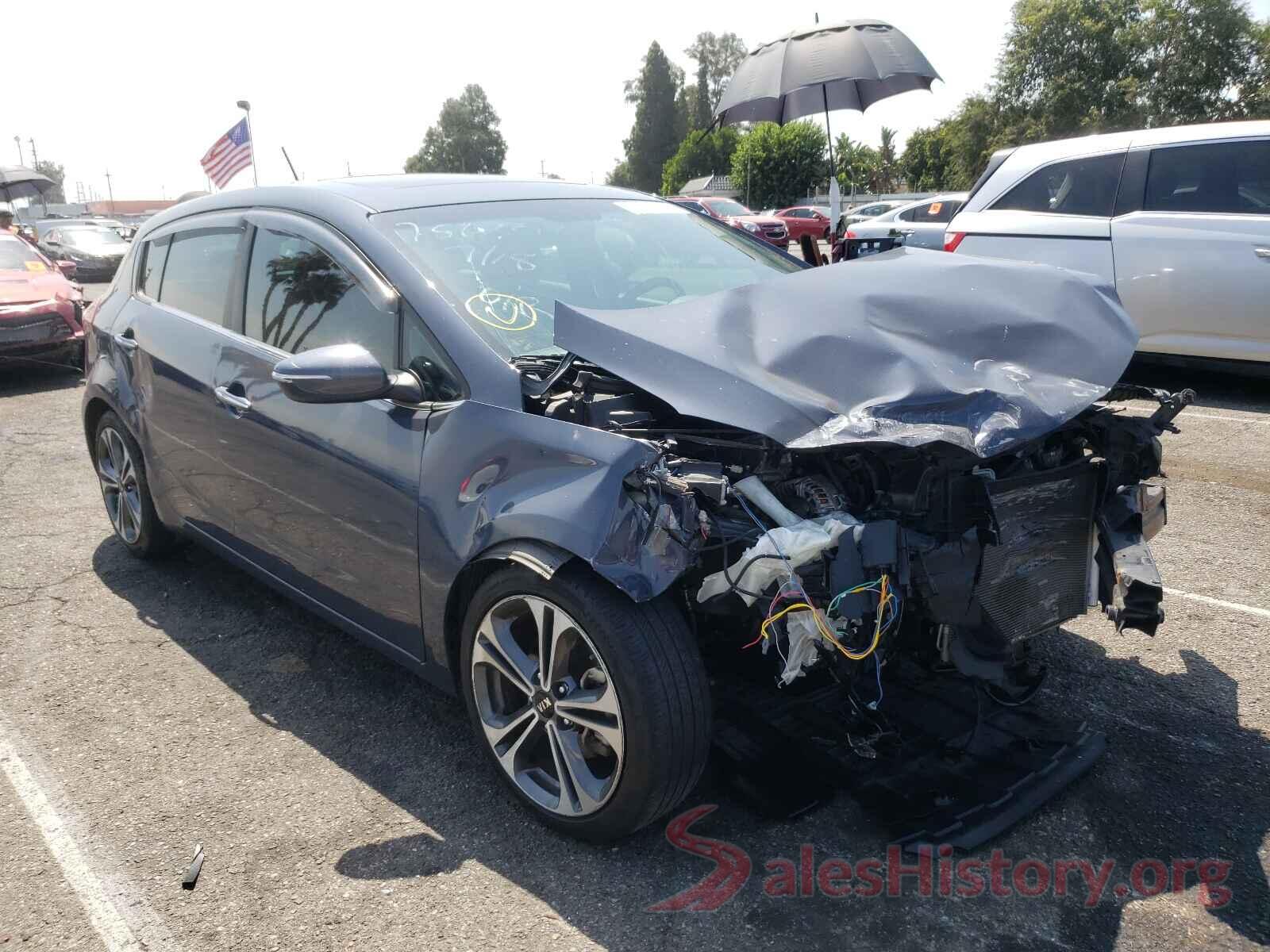 KNAFX5A83G5628779 2016 KIA FORTE