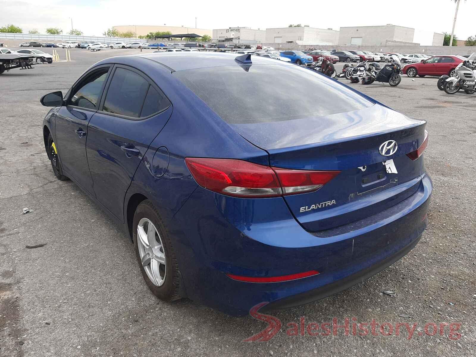 5NPD84LFXJH323865 2018 HYUNDAI ELANTRA