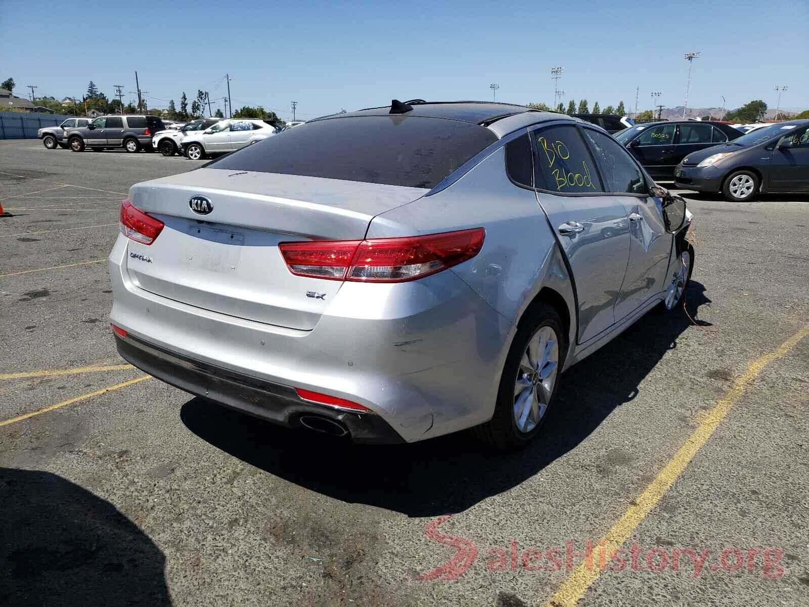 5XXGU4L34JG195892 2018 KIA OPTIMA